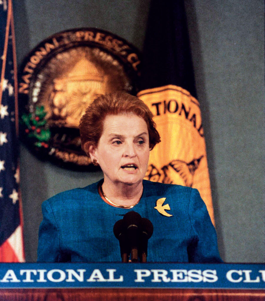 Secretary Albright National Press Club